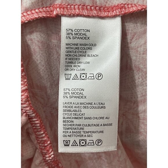 Tommy Bahama Pineapple Print Coral Knee Length Ruffle Hem Sleeveless Dress Sz Sm - Picture 5 of 7